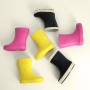 Unisex Customized Lovely Kis Rubber Boots Waterproof Gumboots Rain Shoes Wellies