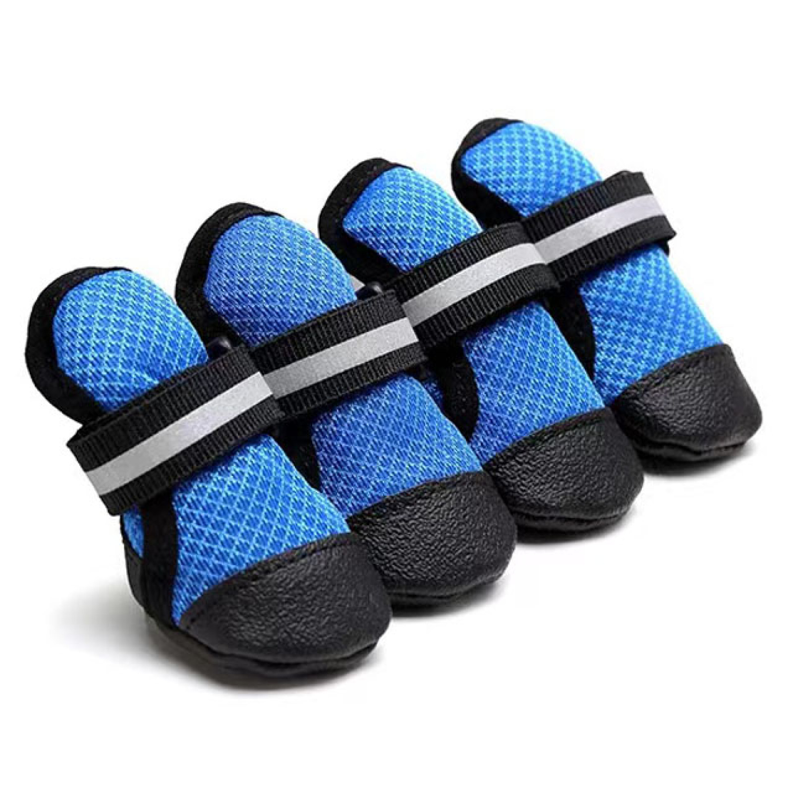 Pet Dog Waterproof Shoes Dog Breathable Rain Boots for Medium Large Dogs with Anti-Slip Sole