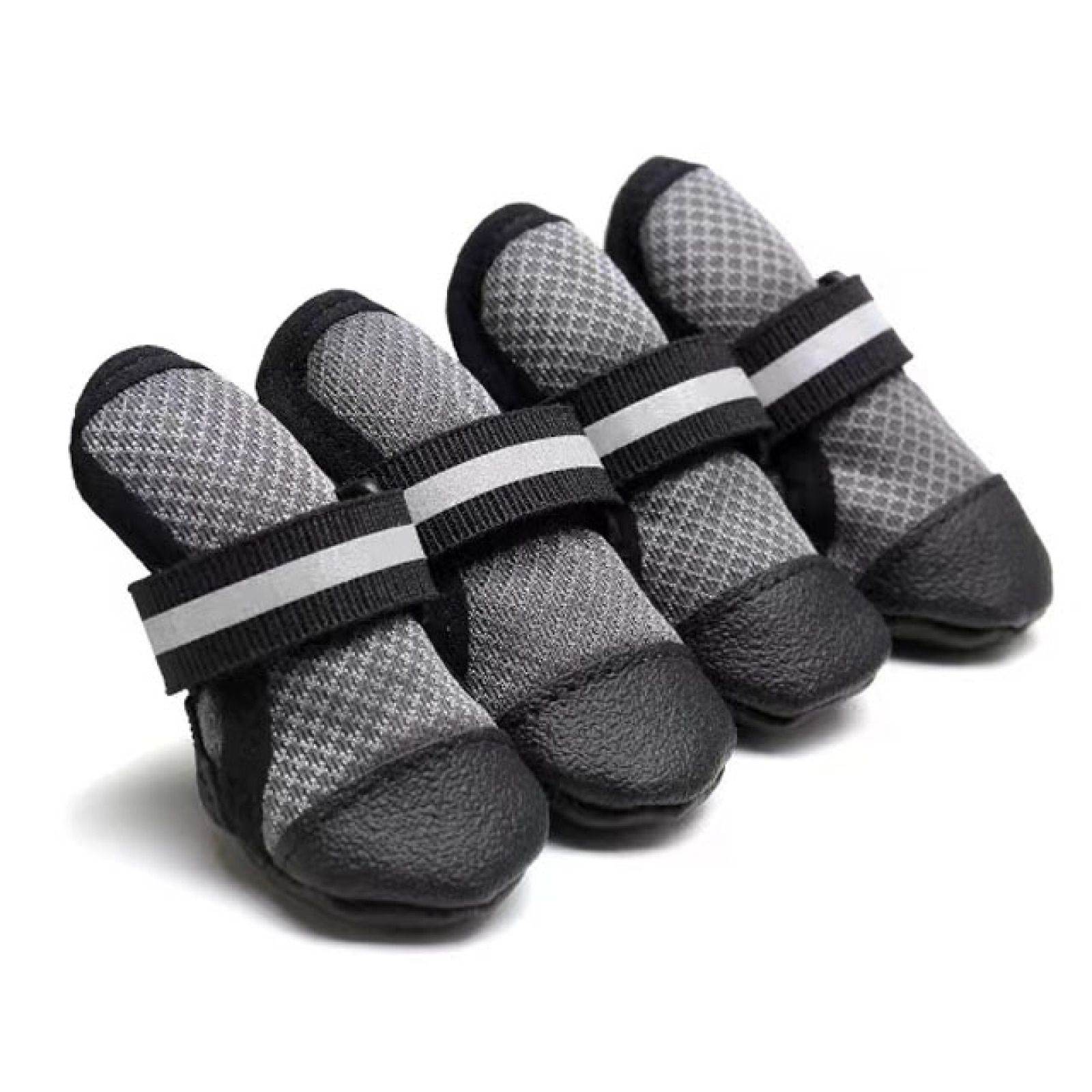 Pet Dog Waterproof Shoes Dog Breathable Rain Boots for Medium Large Dogs with Anti-Slip Sole