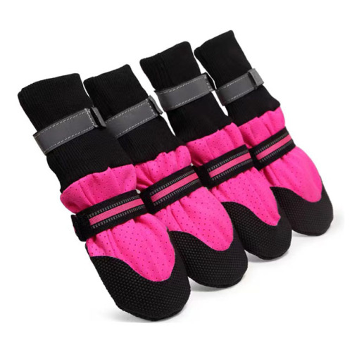 Fashion Anti-Slip Outdoor Waterproof Large Pet Dog Breathable and comfortable Dog Boots all seasons