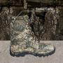 Lightweight Comfortable Waterproof Mens Timber Camo Hunting Boots with Memory Foam Insole Customized Wholesale
