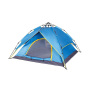 Double Layer Navy Orange 3-4 Person Waterproof Automatic Glamping Tent