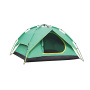 Double Layer Navy Orange 3-4 Person Waterproof Automatic Glamping Tent