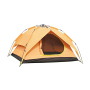 Double Layer Navy Orange 3-4 Person Waterproof Automatic Glamping Tent