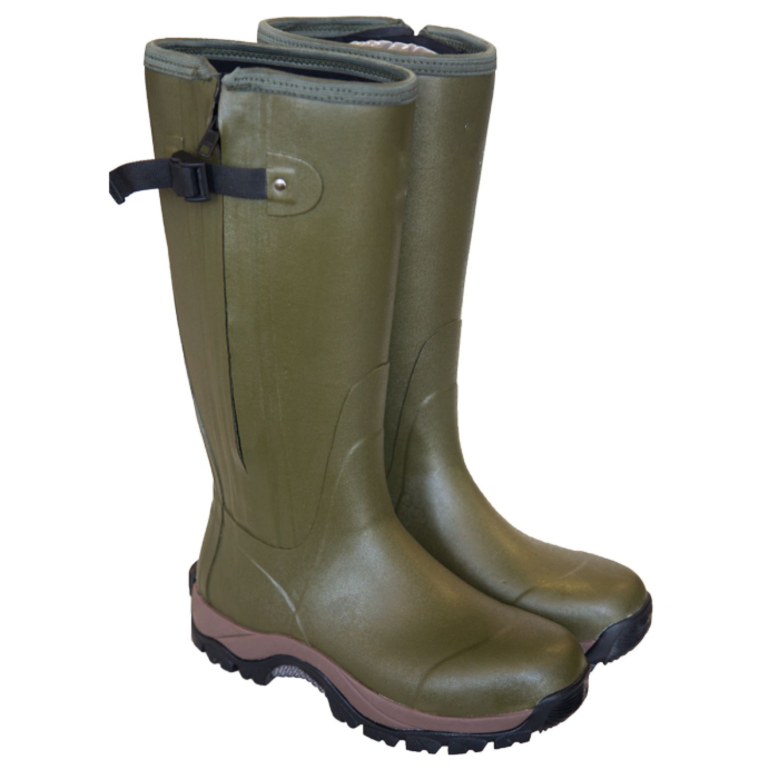 Amo Neoprene Hunting Boots Neoprene and Rubber New Styles Waterproof Men Rain Boots 1pair /poly Bag OEM Logo Acceptable Upper