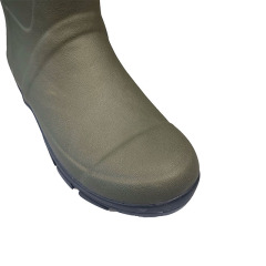 Olive Green Adjustable Waterproof Gusset Field Outdoor Farming and Hunting Mens Neoprene Rubber Rain Boots