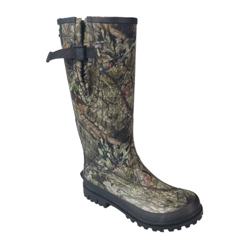 High Quality Knee High Mens Waterproof Camo  Hunting Boots Outdoor Rubber Rain Boots