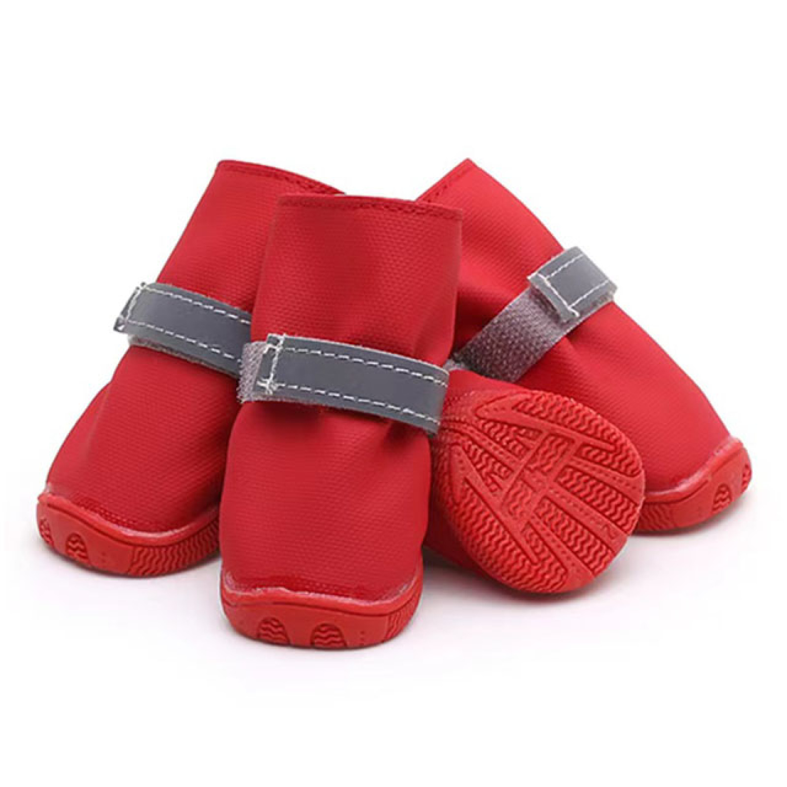 Dog Boots Lightweight Dog Mesh Shoes Breathable Dog Shoes Paw Protectors with Waterproof Anti-Slip Sole