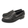 Black Fashion New Design PVC Students Shoes for Girls