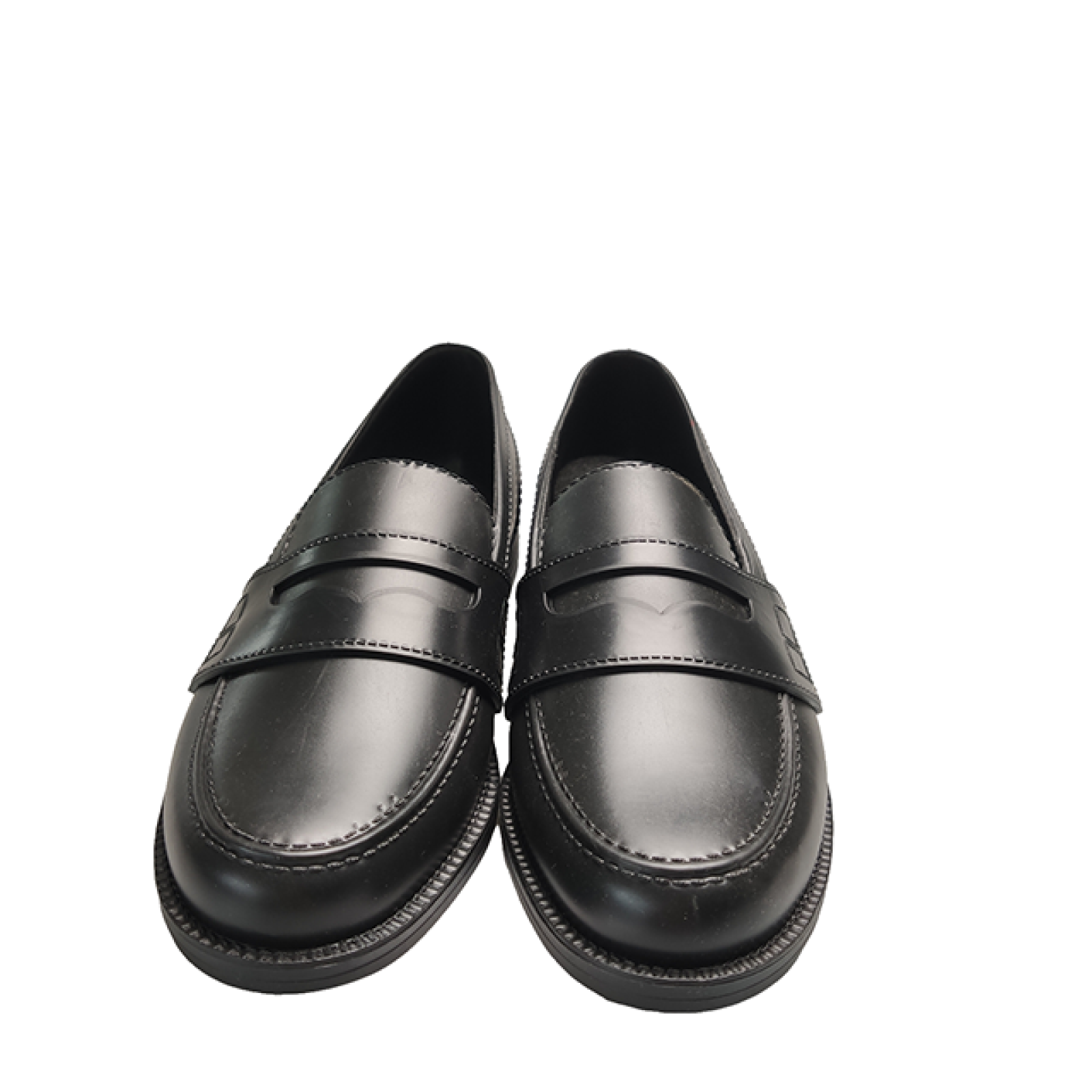 Black Fashion New Design PVC Students Shoes for Girls