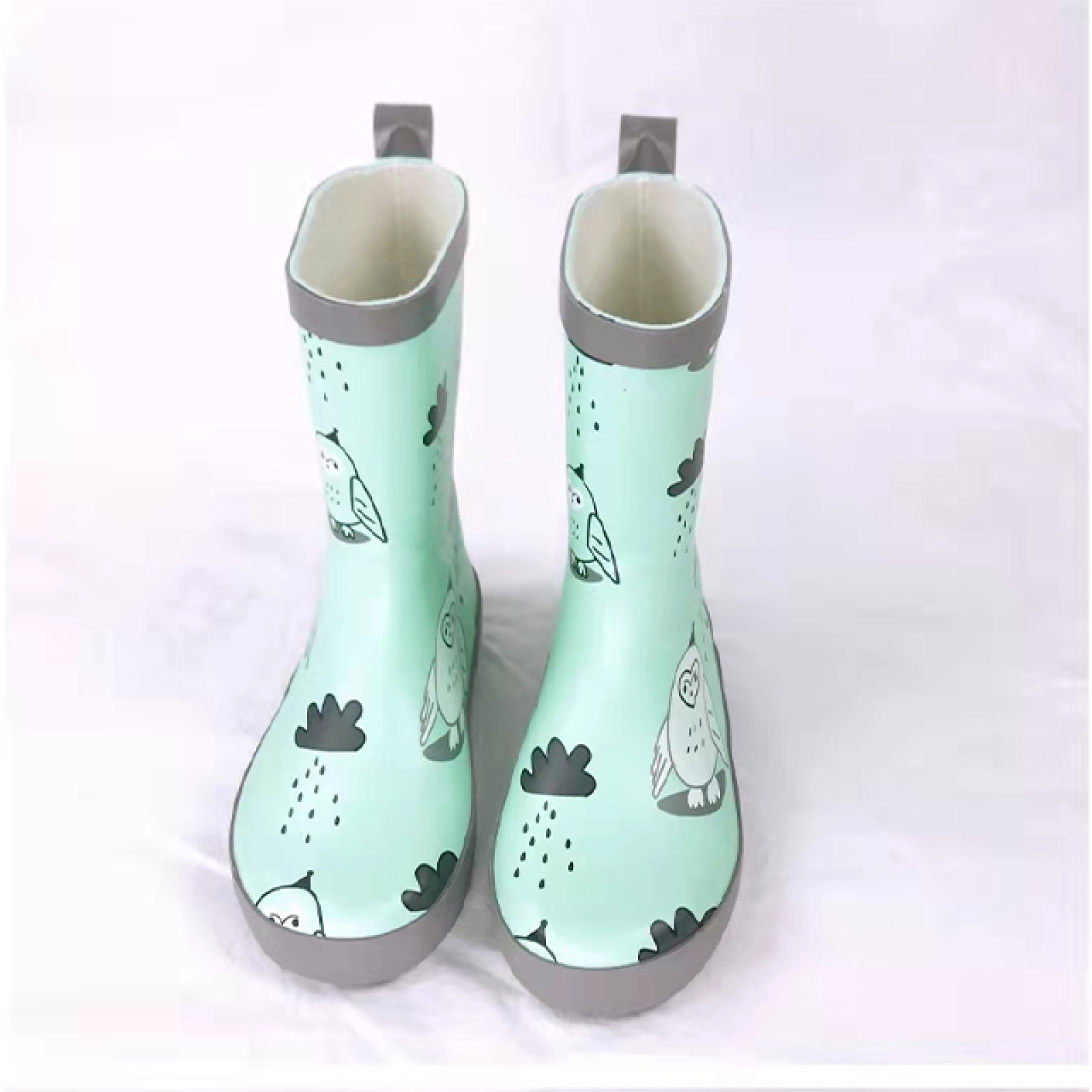 Hot Sale Outdoor 100% Waterproof Kids Gumboots Children Rubber Boots  Wellies Kids Rain Boots