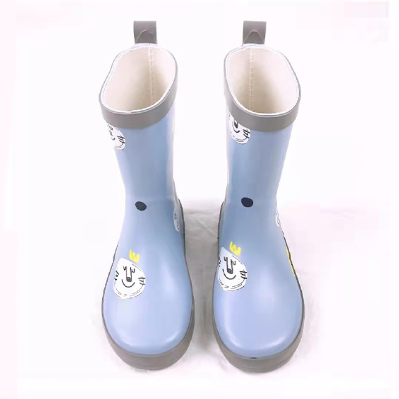 Hot Sale Outdoor 100% Waterproof Kids Gumboots Children Rubber Boots  Wellies Kids Rain Boots