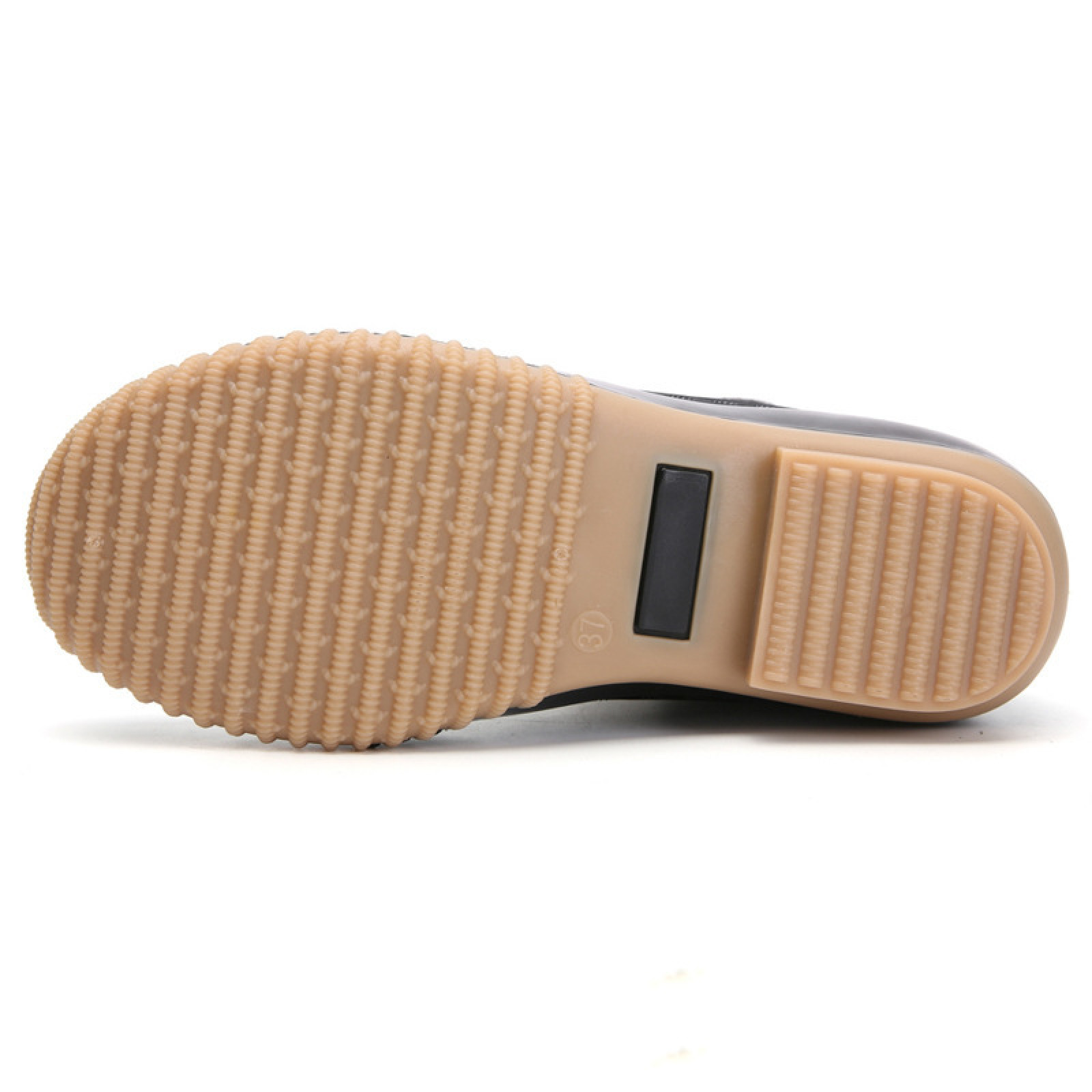 Wholesale High Quality Plush Fur Waterproof  Fleece Mid-length Snow Boots  Men Winter Shoes
