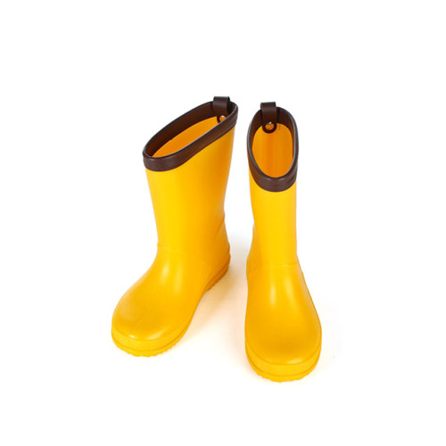 Wholesale Rain Boots Waterproof Kids PVC  Boots Fashion Children Shoes All Seasons Boots
