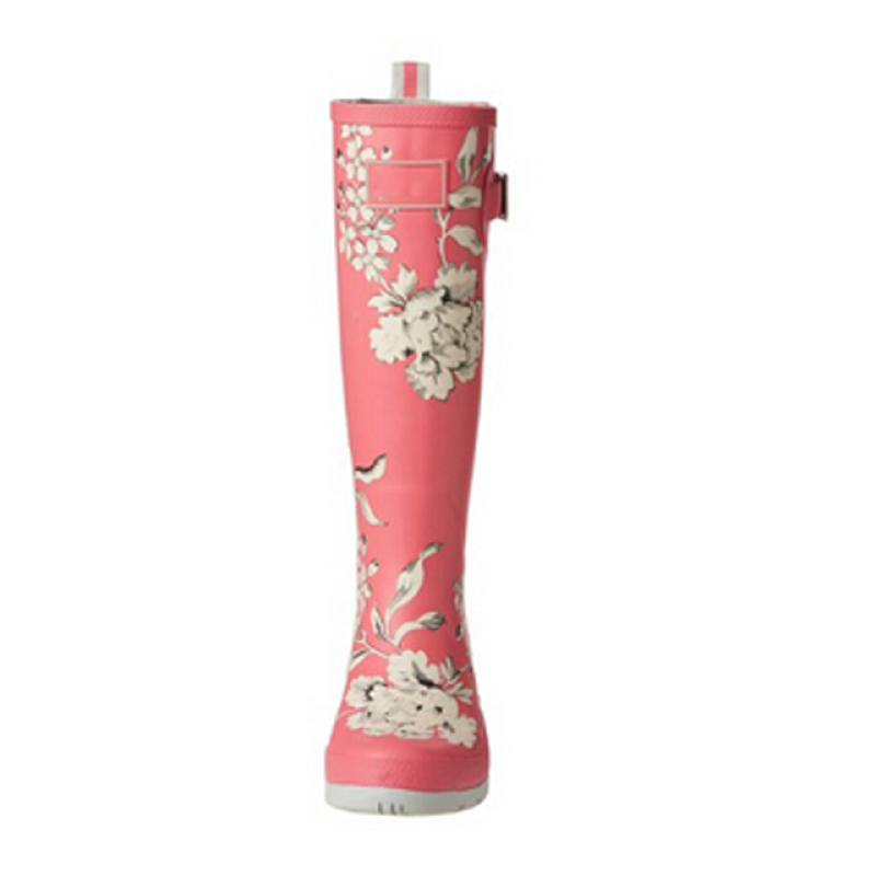 posh comfy ladys UK floral rain boots print wellington boots rubber rainboots
