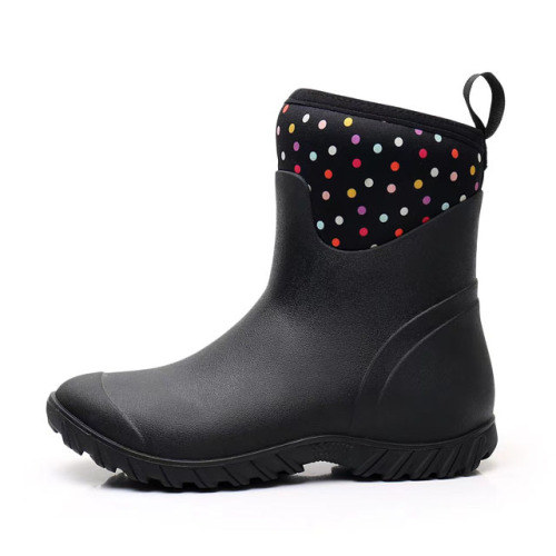 Customized Wholesale Women Neoprene Boots New Fashion Rain Boots Waterproof Boots for Women