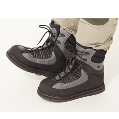 Men's Fishing Hunting Wading Shoes,Anti-Slip Durable Rubber Sole Lightweight Wading Waders Boots
