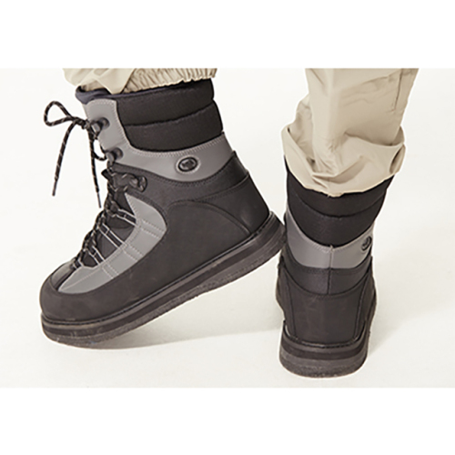 Men's Fishing Hunting Wading Shoes,Anti-Slip Durable Rubber Sole Lightweight Wading Waders Boots