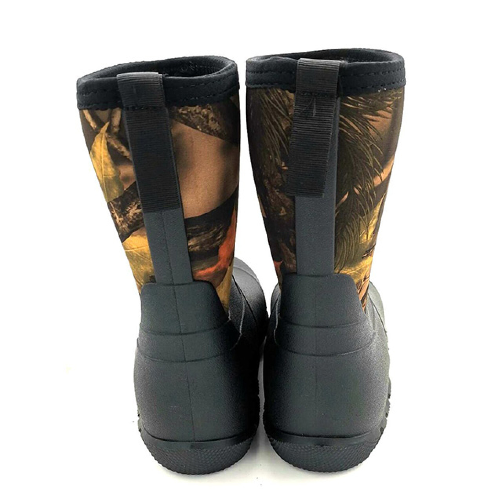 Camo High-quality Customized Men Boots Neoprene Rain Boots Waterproof Rubber Wellies