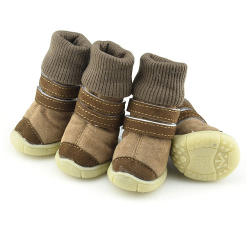 Wholesale Fashion Designer Pet Shoes Large Dog Shoes Winter Warm Waterproof Dog Shoes