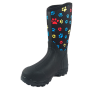 High Quality Women's Customized Waterproof Gumboots Anti-slip Neoprene Rubber Rain Boots