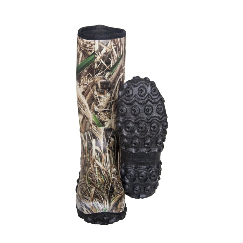 Men's Camo Hunting Boots Waterproof Insulated  Neoprene  Boots Customized Rubber Boots