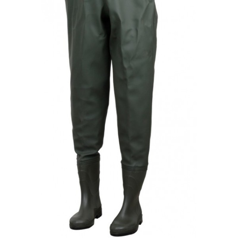 Latest Durable Rugged Waterproof PVC Chect Fly Fishing Waders