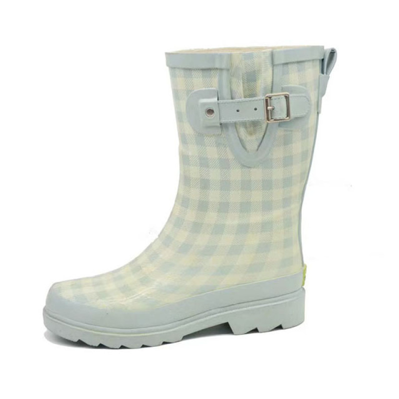 Wholesale Customized Fashion Design Blue Kids Cute Rubber Rain Boots Gumboots Rain Boots for Kids