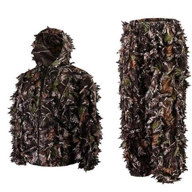 2019 Super Natural Camouflage Leafy Hunting Ghillie Suit