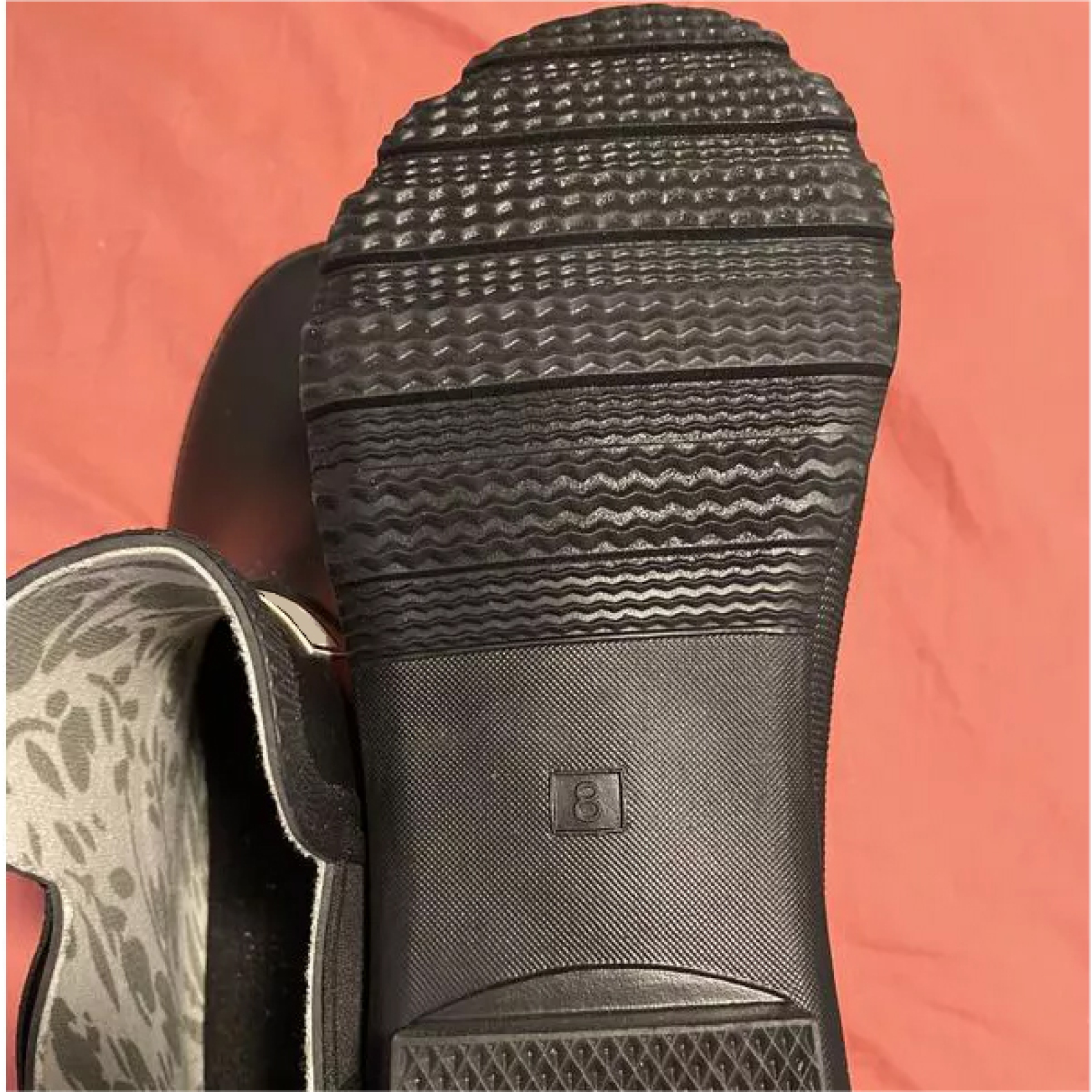 Women Chelsea Rain Boots Wholesale Black Ankle Fashion Elastic Garden Natural Rubber Rain Boots   Women Boots