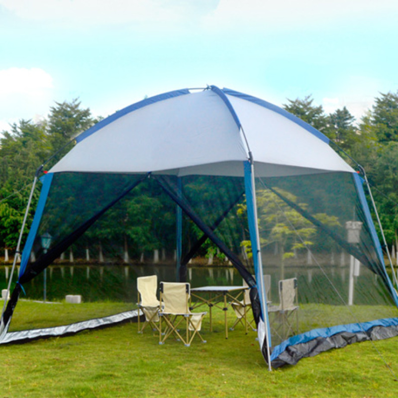 Customized Outdoor Folding Tent Sunshade Mesh Shelter Picnic Barbecue Beach Tent For Camping Wholesale