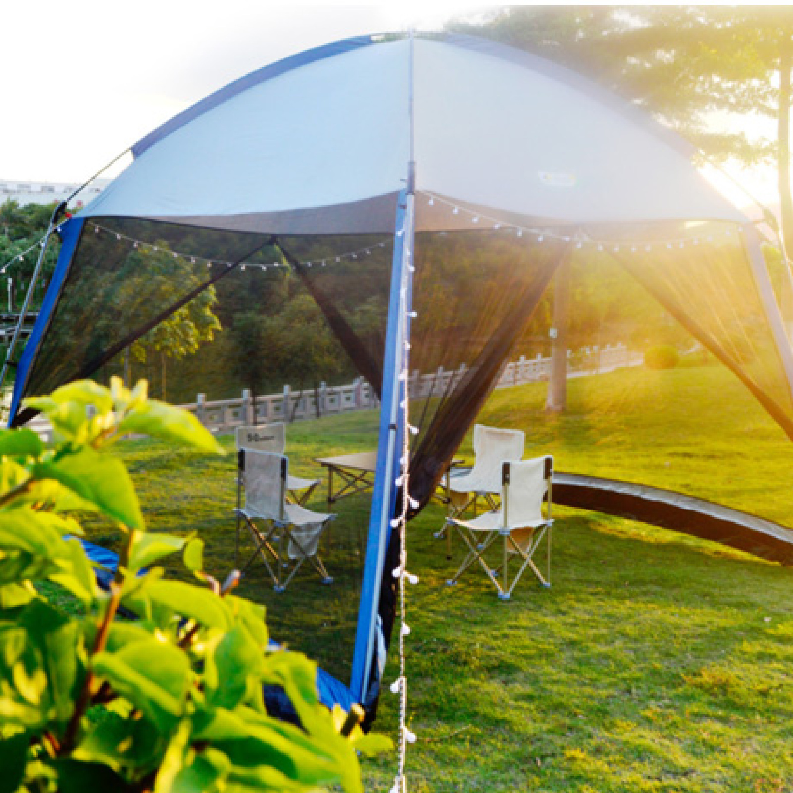 Customized Outdoor Folding Tent Sunshade Mesh Shelter Picnic Barbecue Beach Tent For Camping Wholesale