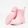 High Quality Wholesale Pink Women's Rubber Boots Ladies Chelsea Ankle Boots Fashion Rain Boots