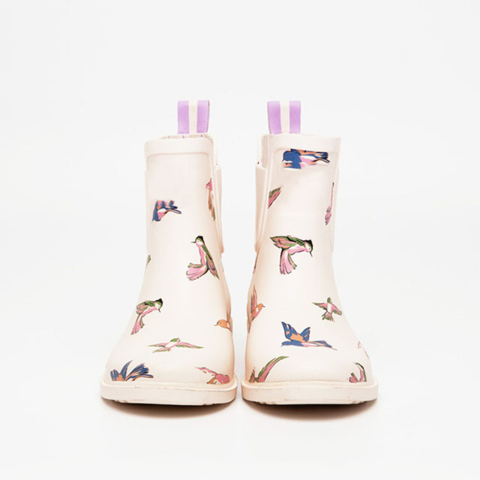 High Quality Wholesale Pink Women's Rubber Boots Ladies Chelsea Ankle Boots Fashion Rain Boots