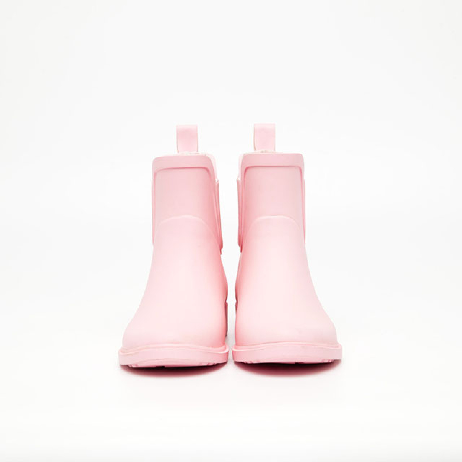 High Quality Wholesale Pink Women's Rubber Boots Ladies Chelsea Ankle Boots Fashion Rain Boots
