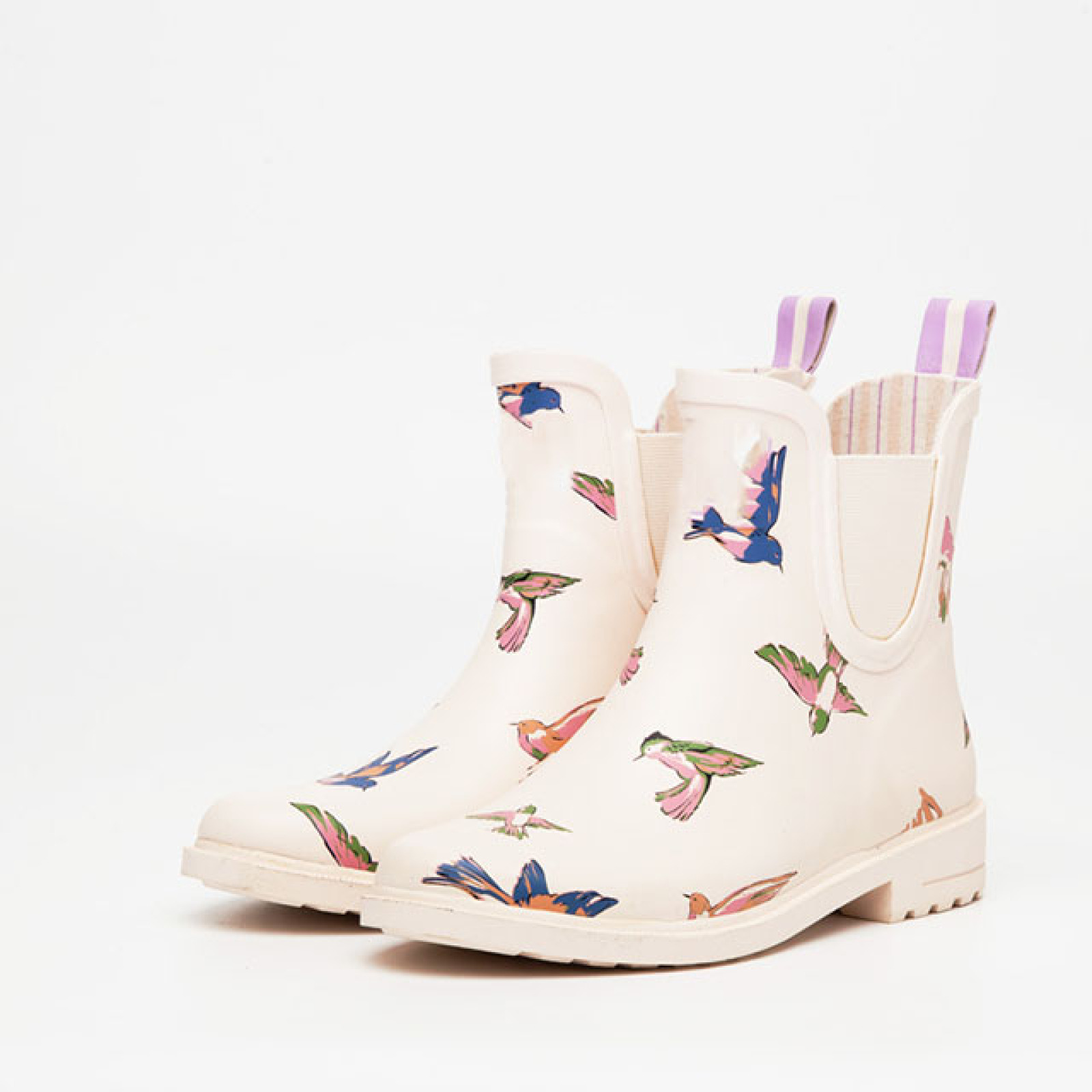 High Quality Wholesale Pink Women's Rubber Boots Ladies Chelsea Ankle Boots Fashion Rain Boots