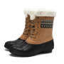Hot Sales Ladies Fashion Waterproof Winter Boots With Warm Lining