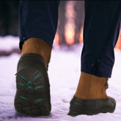 Wholesale Custom Outdoor Waterproof High Top Winter Shoes Non-Slip Snow Boots Men's Warm Boots