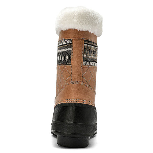Winter Women's Boots  Waterproof And Sand-proof Cotton Warm Duck  Boots Women Outdoor Snow Boots