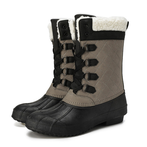 Winter Women's Boots  Waterproof And Sand-proof Cotton Warm Duck  Boots Women Outdoor Snow Boots