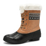 Winter Women's Boots  Waterproof And Sand-proof Cotton Warm Duck  Boots Women Outdoor Snow Boots
