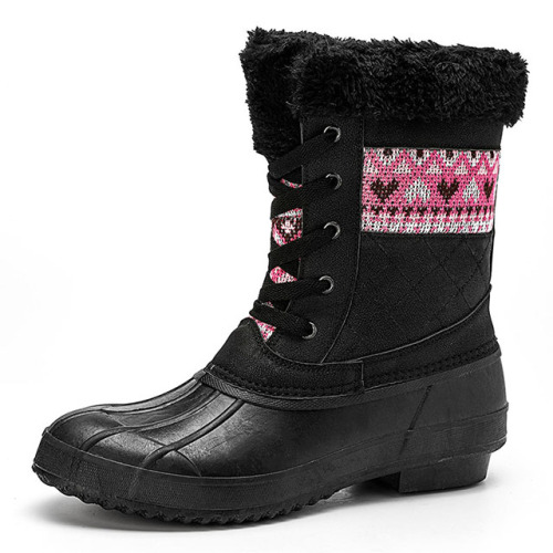 Winter Women's Boots  Waterproof And Sand-proof Cotton Warm Duck  Boots Women Outdoor Snow Boots