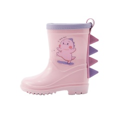 Wholesale Waterproof Toddler Kids 3D Cute Rubber Boots Kids Wellies Rain Boots