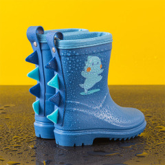 Wholesale Waterproof Toddler Kids 3D Cute Rubber Boots Kids Wellies Rain Boots