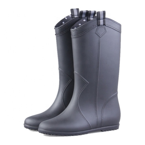 Women's Anti-slip Rain Boots Customized Waterproof Rain Shoes  PVC Boots for Ladies