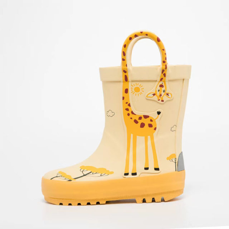 Fashion Design Wholesale Waterproof Girls Rubber Kids Boots Wellies Rain Gum Boots for Children