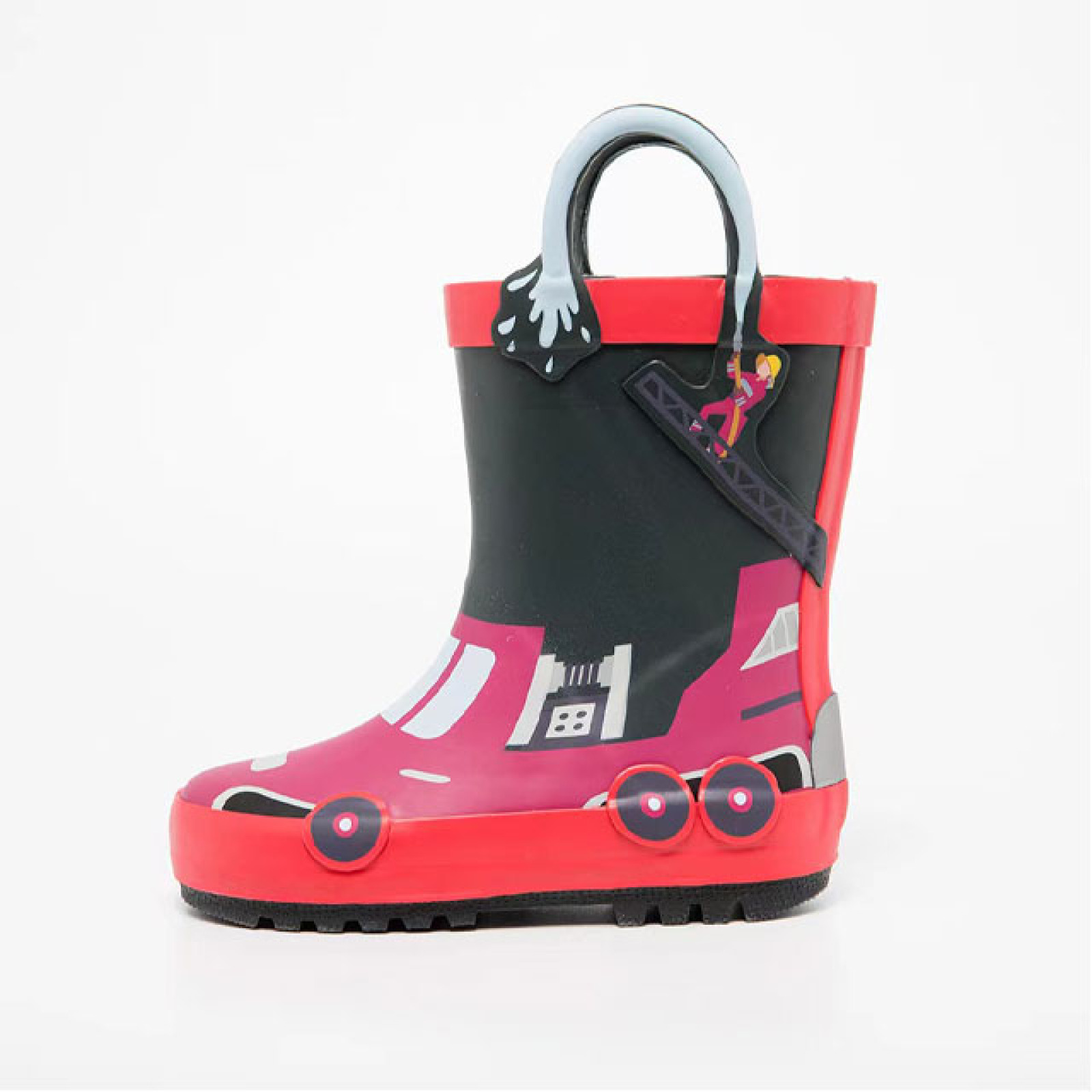 Fashion Design Wholesale Waterproof Girls Rubber Kids Boots Wellies Rain Gum Boots for Children