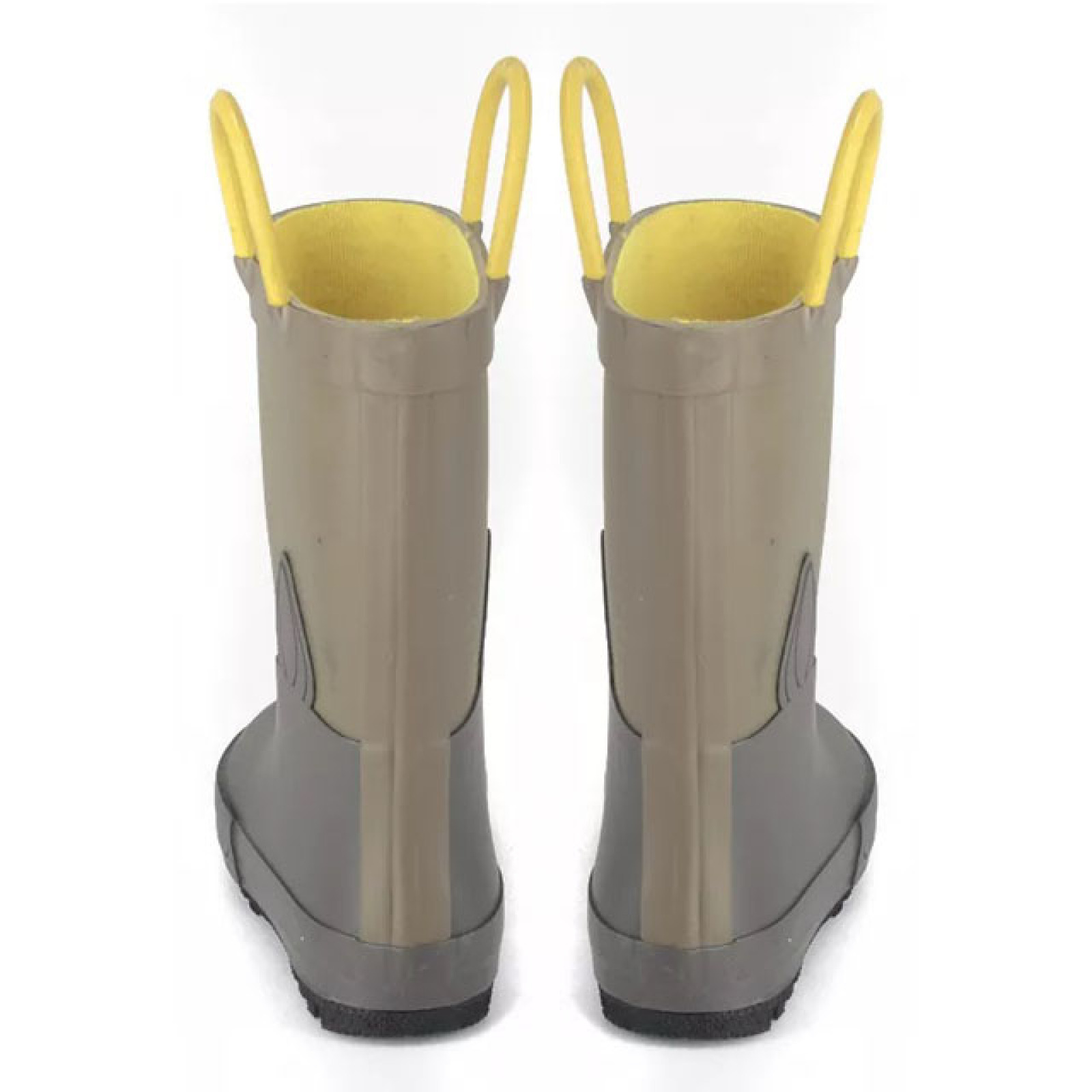 Customized New Fashion Kids Cute Rubber Rain Boots with Handle Kids Gumboots Wholesale Kids Rain Shoes