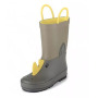 Customized New Fashion Kids Cute Rubber Rain Boots with Handle Kids Gumboots Wholesale Kids Rain Shoes
