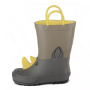Customized New Fashion Kids Cute Rubber Rain Boots with Handle Kids Gumboots Wholesale Kids Rain Shoes